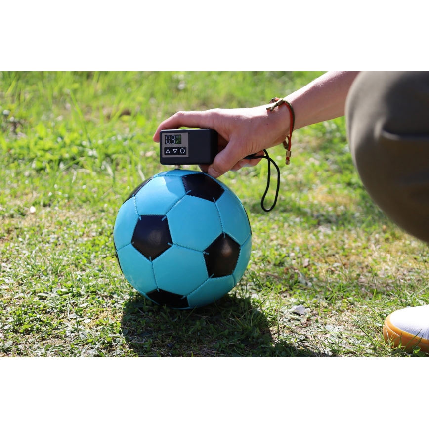 Digital lommekompressor 500 mAh 5V sort