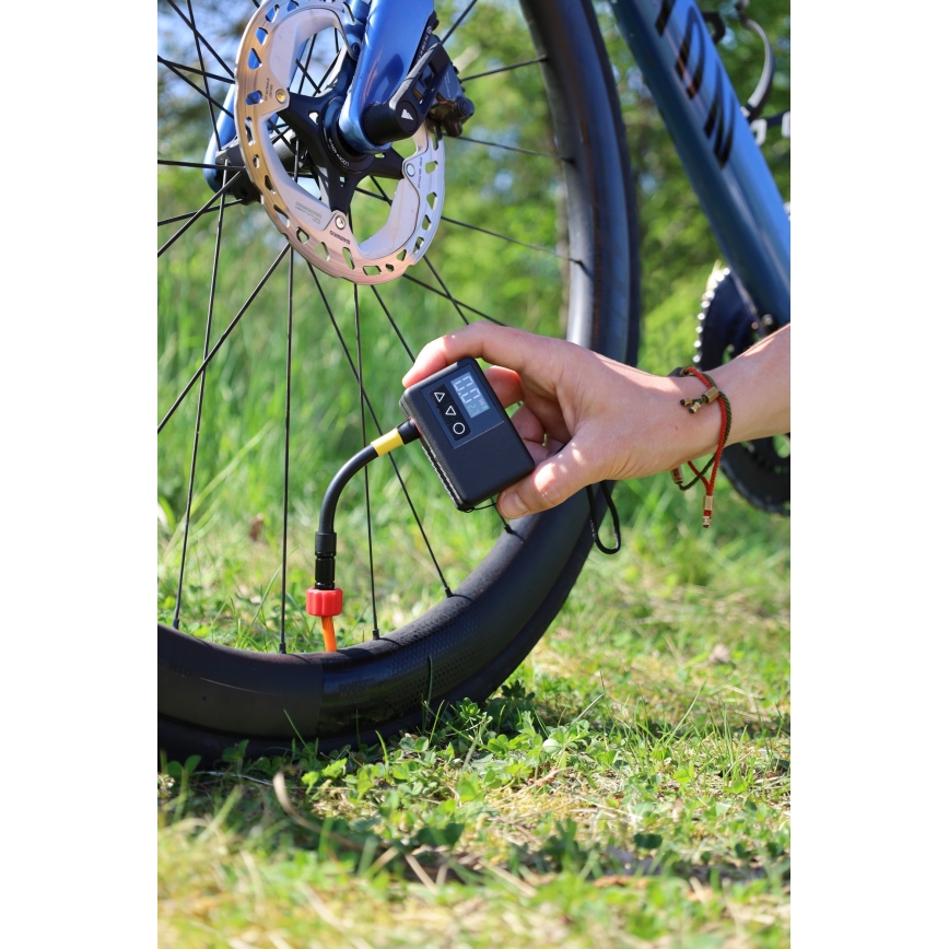 Digital lommekompressor 500 mAh 5V sort