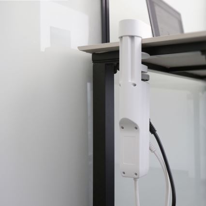 Stikkontakt søjle til bordplade 3x230V + 2xUSB-C + 1xUSB-A hvid