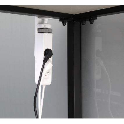 Stikkontakt søjle til bordplade 3x230V + 2xUSB-C + 1xUSB-A hvid