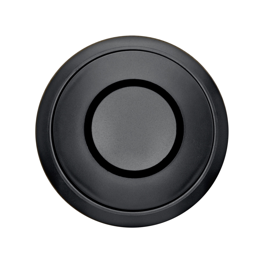 Stikkontakt-søjle til bordplade med trådløs Qi-opladning 3x230V + 1xUSB-A + 1xUSB-C sort/sølv