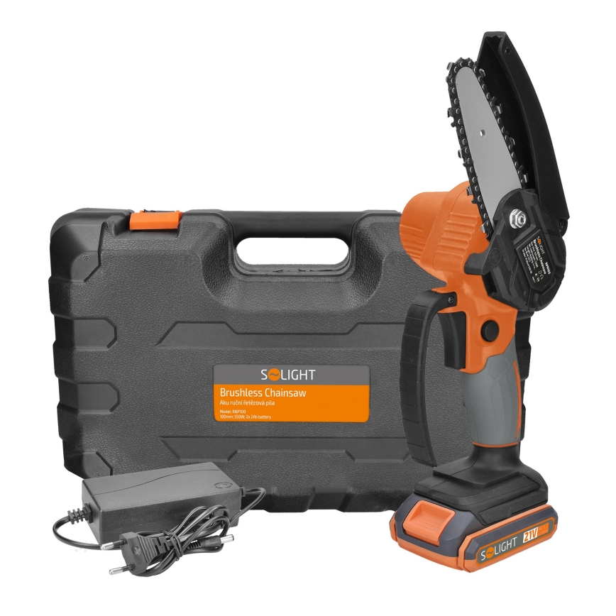 Håndholdt motorsav ledningsfri 2000 mAh 21V