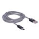 USB-kabel USB 2.0 A stik/USB C stikl 2m