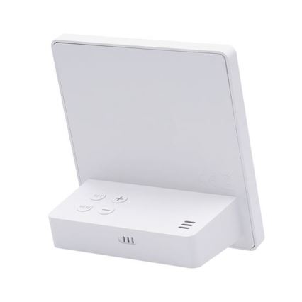 Digitalt termometer 5V/2xAAA + 2xAAA hvid