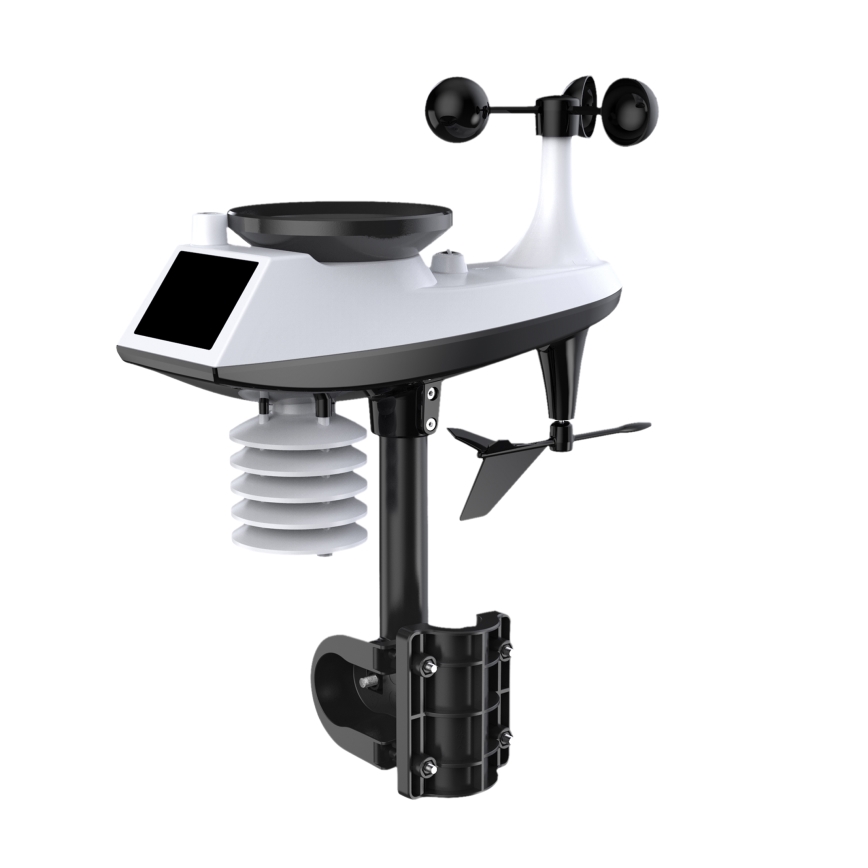 Professionel vejrstation med LCD-skærm 5V/2xAA + 3xAA + 2xAA Wi-Fi Tuya