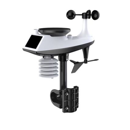 Professionel vejrstation med LCD-display 5V/2xAA + 3xAAA Wi-Fi