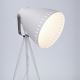 LED gulvlampe 1xE27/10W/230V hvid 145cm
