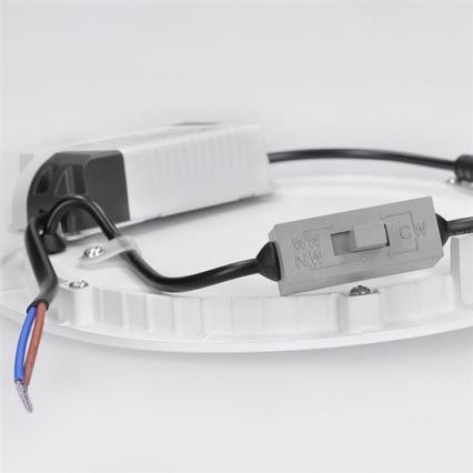LED indbygningsarmatur LED/18W/230V 3000/4000/6000K pr. 22,5 cm hvid