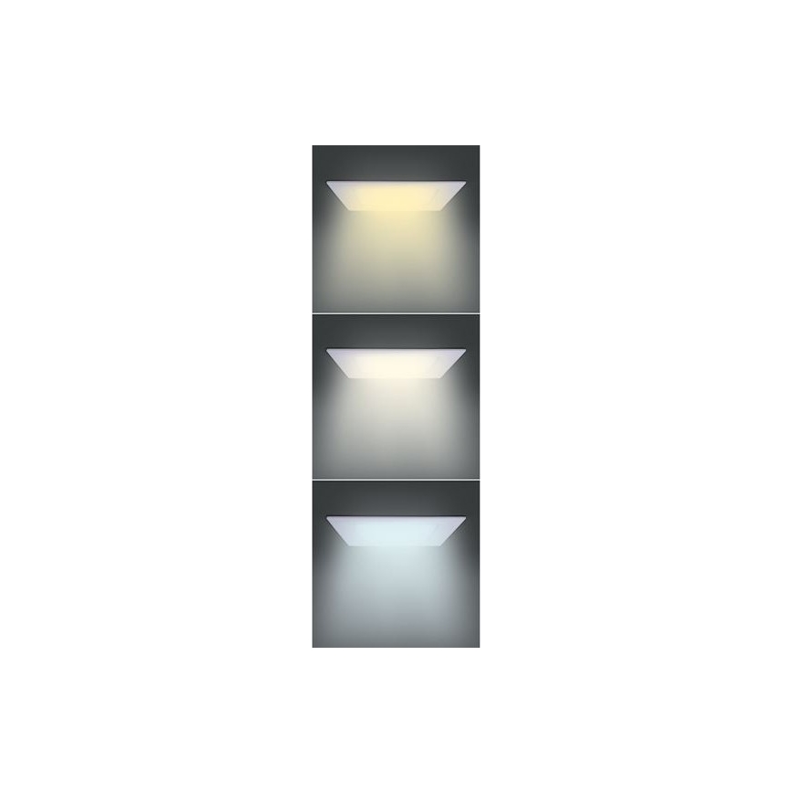 LED panel LED/6W/230V 3000/4000/6000K 12x12 cm hvid