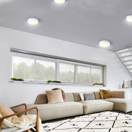 LED loftlampe LED/18W/230V 3000/4000/6000K Ø 22,5 cm hvid
