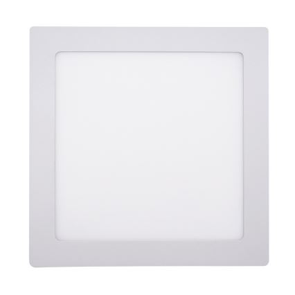LED loftlampe LED/18W/230V 3000/4000/6000K 22,5x22,5 cm hvid