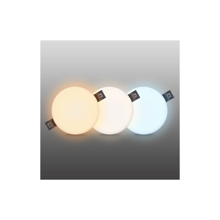 LED indbygningslampe til badeværelse LED/8W/230V 3000K/4000K/6400K IP44