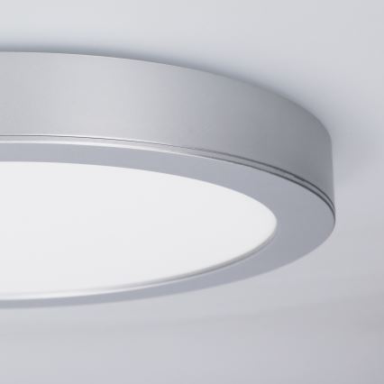 LED overflade-/indbygningspanel 2-i-1 18W/230V 3000/4000/6000K Ø 22,5 cm IP54 stř