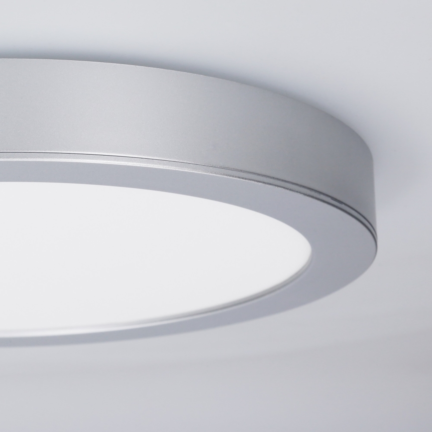 LED overflade-/indbygningspanel 2-i-1 18W/230V 3000/4000/6000K Ø 22,5 cm IP54 stř