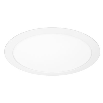 LED påbygget/indbygget panel 2-i-1 18W/230V 3000/4000/6000K Ø22,5 cm IP54 hvid