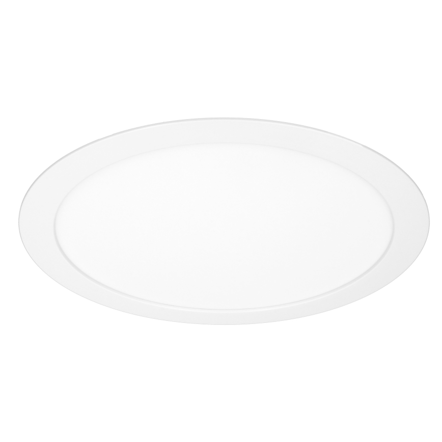LED påbygget/indbygget panel 2-i-1 18W/230V 3000/4000/6000K Ø22,5 cm IP54 hvid