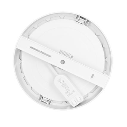 LED påbygget/indbygget panel 2-i-1 18W/230V 3000/4000/6000K Ø22,5 cm IP54 hvid