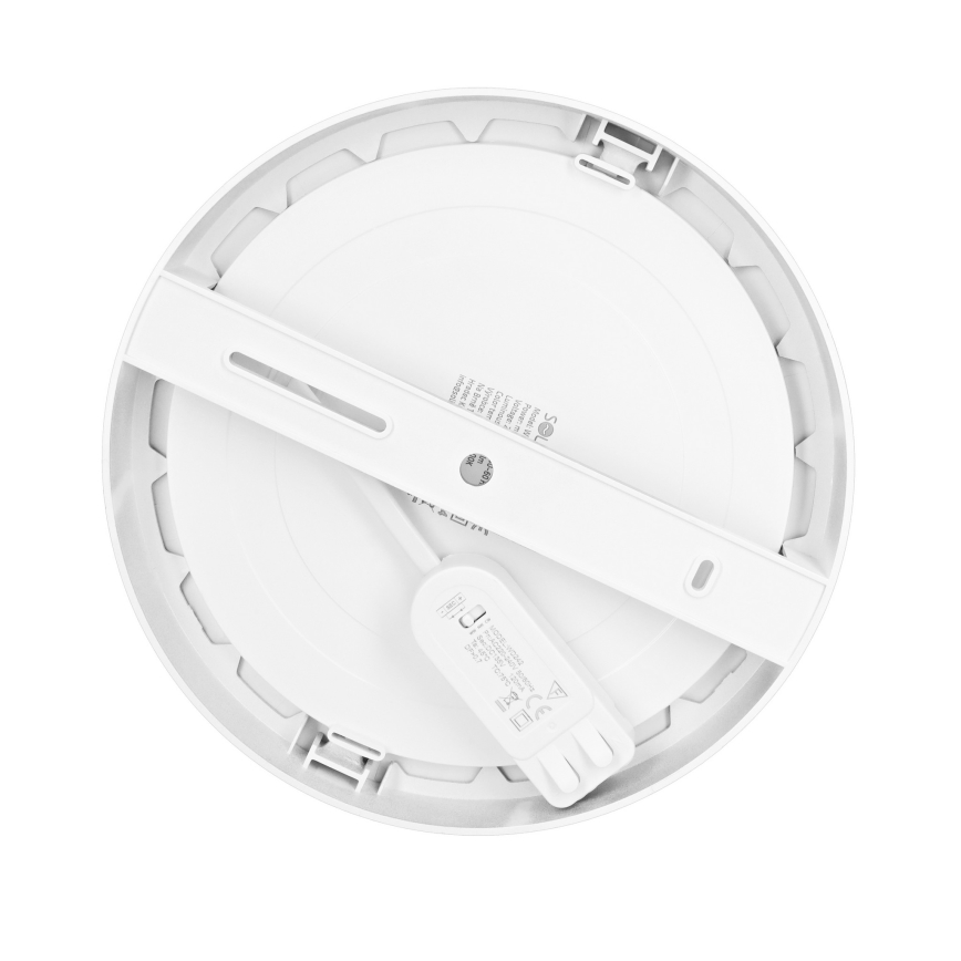 LED påbygget/indbygget panel 2-i-1 18W/230V 3000/4000/6000K Ø22,5 cm IP54 hvid