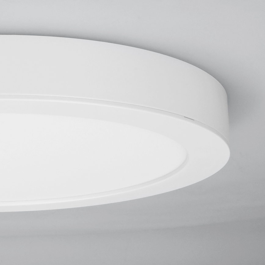LED påbygget/indbygget panel 2-i-1 18W/230V 3000/4000/6000K Ø22,5 cm IP54 hvid