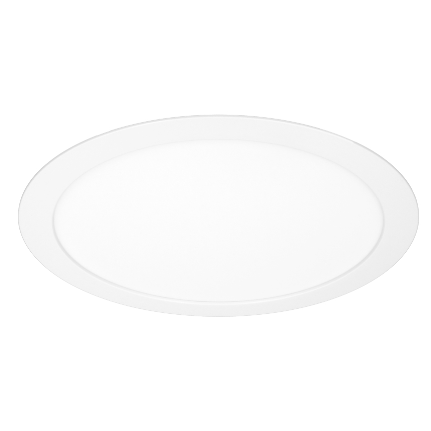 LED påbygget/indbygningspanel 2-i-1 24W/230V 3000/4000/6000K Ø 30 cm IP54 hvid