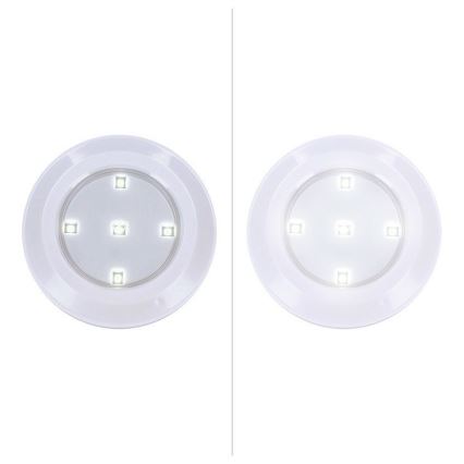 3x LED lampe m. fjernbetjening dæmpbar LED/3xAAA