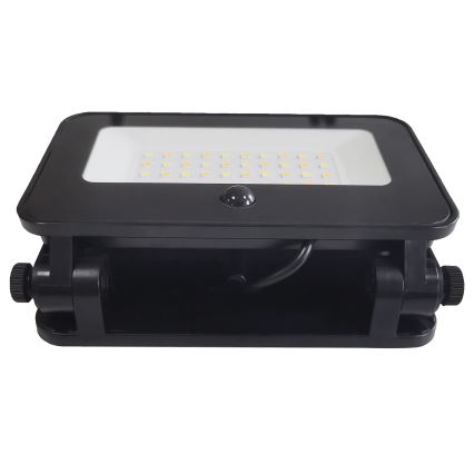 LED Dæmpbar soldrevet projektør med motion og dusk sensor LED/6W/2200 mAh 3000/4000/6500K IP65