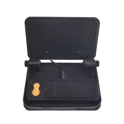 LED Dæmpbar soldrevet projektør med motion og dusk sensor LED/6W/2200 mAh 3000/4000/6500K IP65
