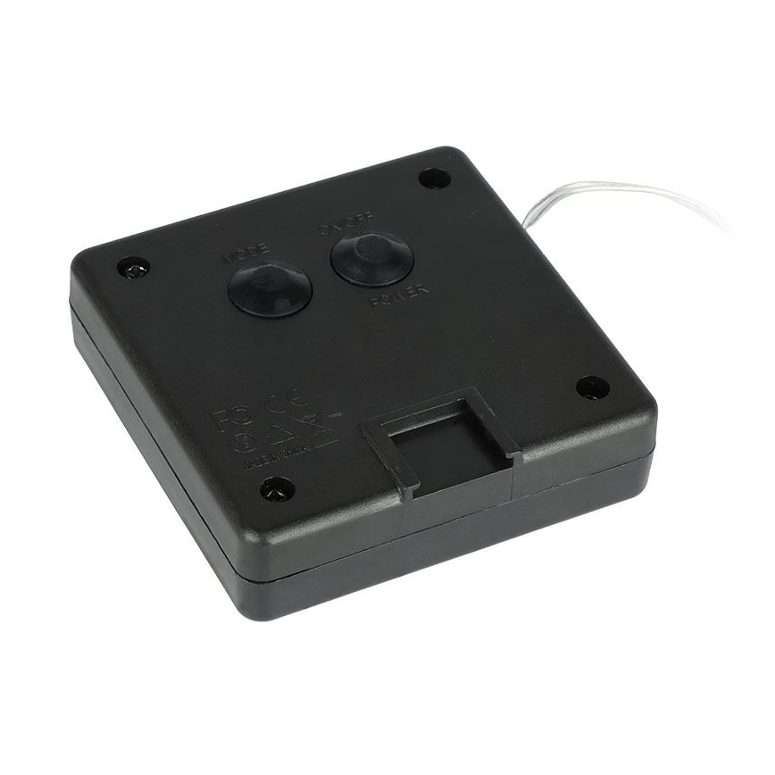 LED solcelledrevet dekorationslyskæde LED/3,7V 800 mAh 22 m