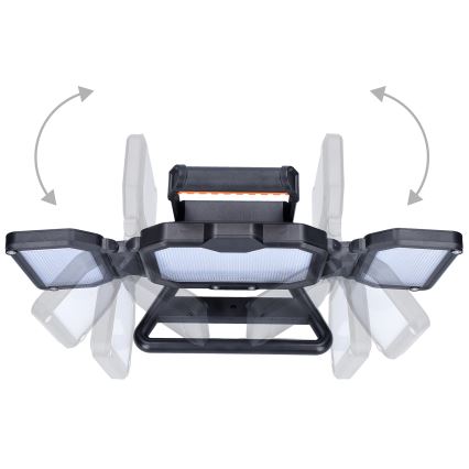 LED Dæmpbar rechargeable projektør LED/30W/6600 mAh 4000K IP54