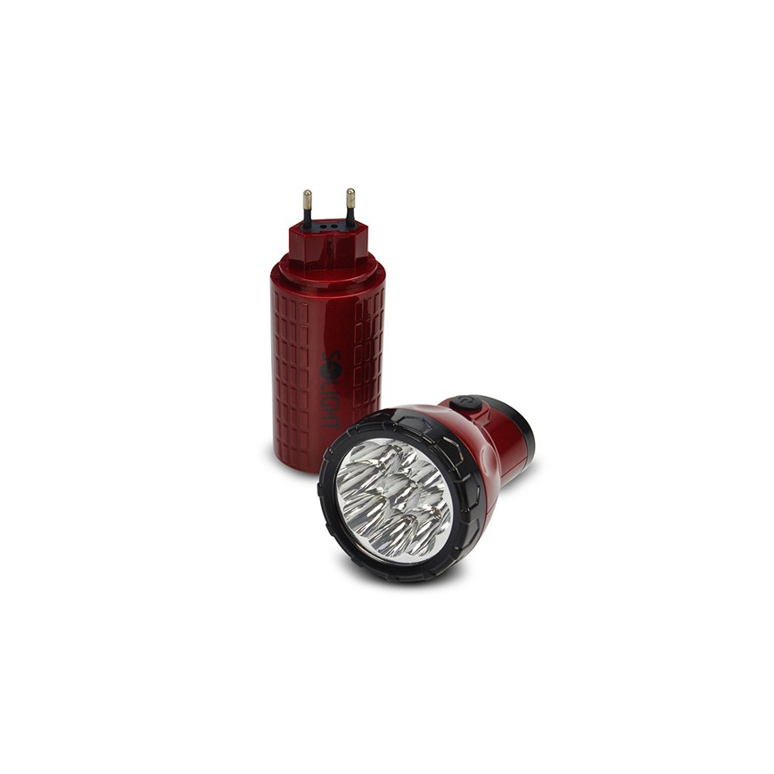 LED lommelygte genopladelig 9xLED/4V 800mAh plugin-funktion