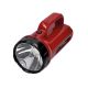 LED genopladelig pandelampe LED/5W/4V/230V rød