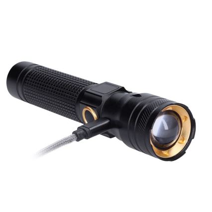 LED-genopladelig lommelygte LED/3,7V 1200 mAh