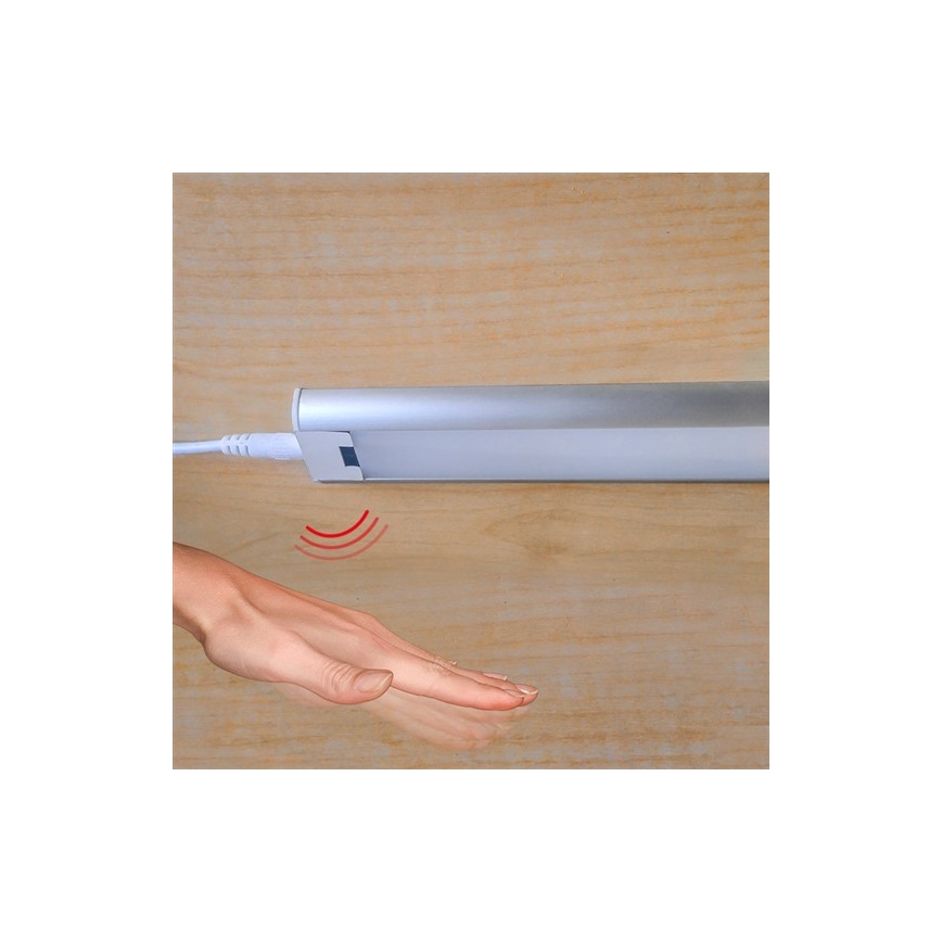LED underskabslampe med sensor dæmpbar LED/9W/230V
