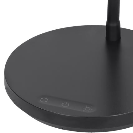 LED bordlampe m. touch-funktion dæmpbar LED/4,5W/5V 3000/4000/6500K sort
