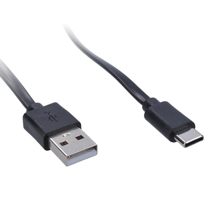 LED Dæmpbar fleksibel genopladelig bordlampe med klemme LED/2W/1800 mAh 3000/4000/6500K sort