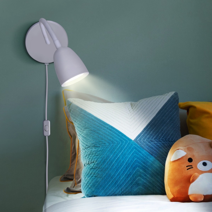 Lille LED væglampe dæmpbar LED/4W/230V