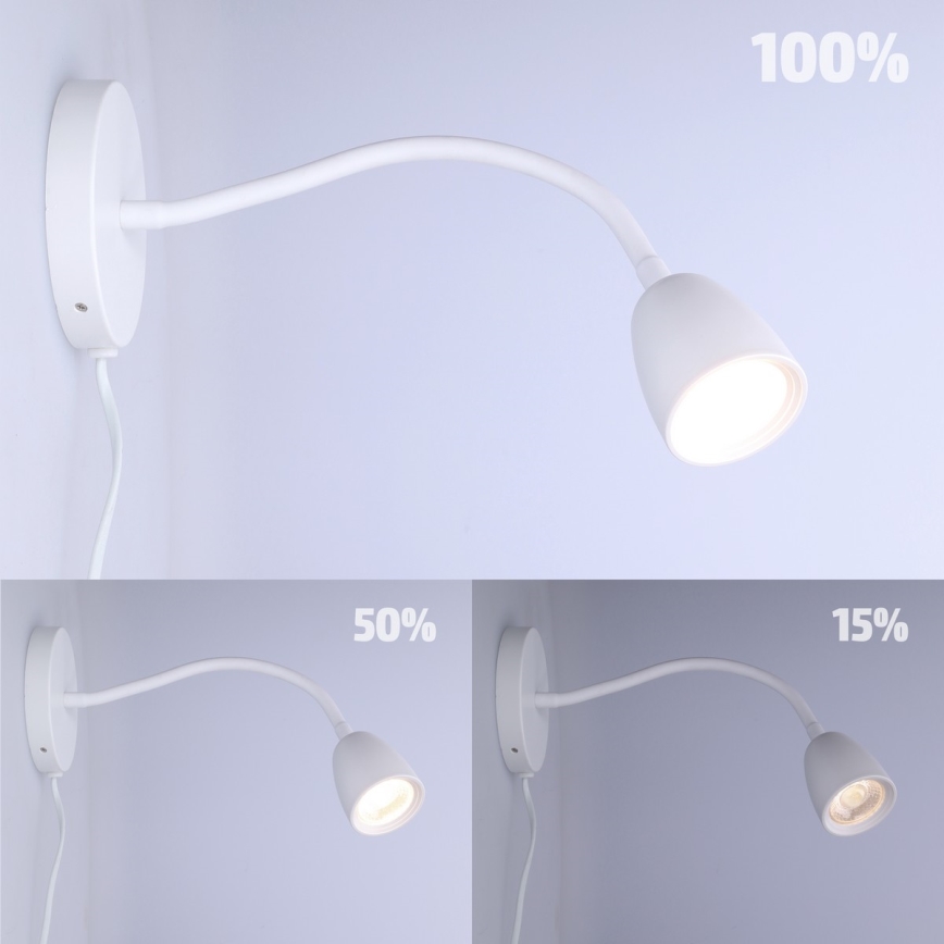 Lille LED væglampe dæmpbar LED/4W/230V