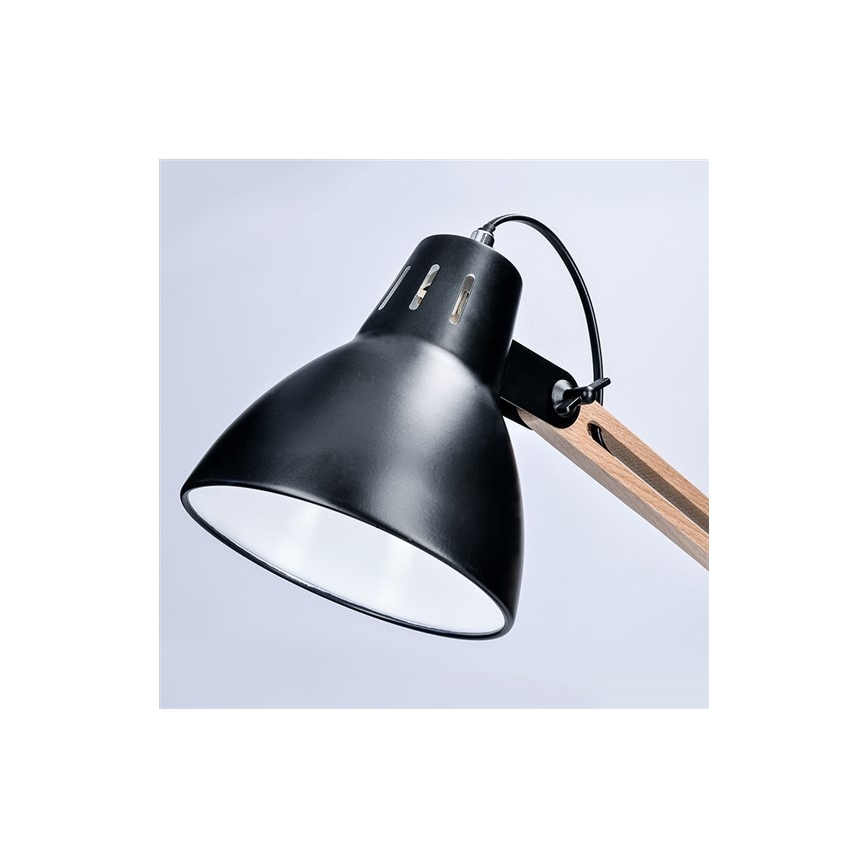 Bordlampe FALUN 1xE27/25W/230V sort/eg