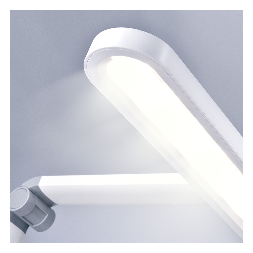 LED bordlampe m. touch-funktion dæmpbar med nat belysning LED/10W/5V 3000/4000/5000K hvid