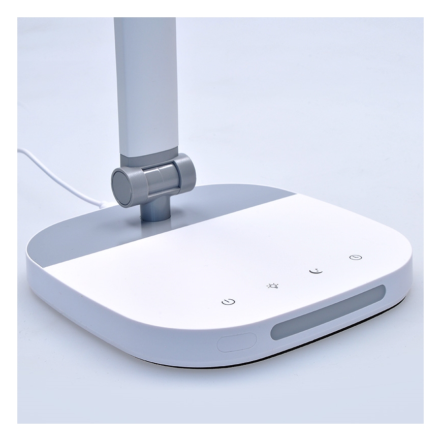 LED Dæmpbar touch bordlampe med natlys LED/10W/5V 3000/4000/5000K hvid