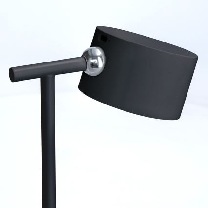 LED lampe m. touch-funktion dæmpbar og genopladelig 3-i-1 LED/4W/2000 mAh 3000/4000/6500K sort