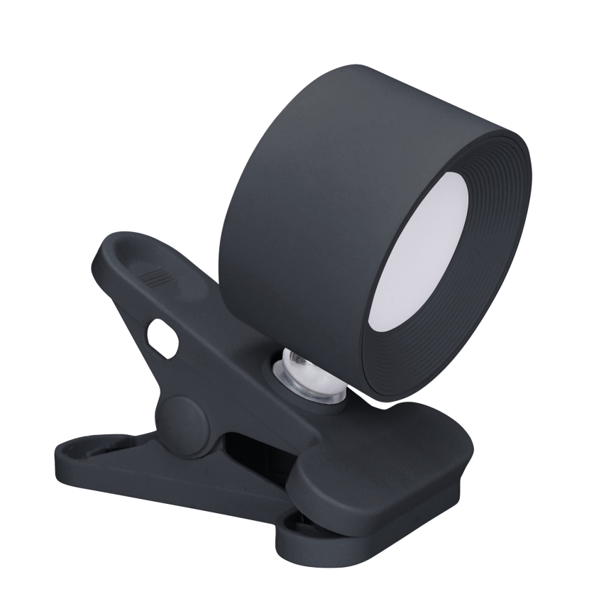 LED lampe m. touch-funktion dæmpbar og genopladelig 3-i-1 LED/4W/2000 mAh 3000/4000/6500K sort