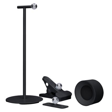 LED lampe m. touch-funktion dæmpbar og genopladelig 3-i-1 LED/4W/2000 mAh 3000/4000/6500K sort