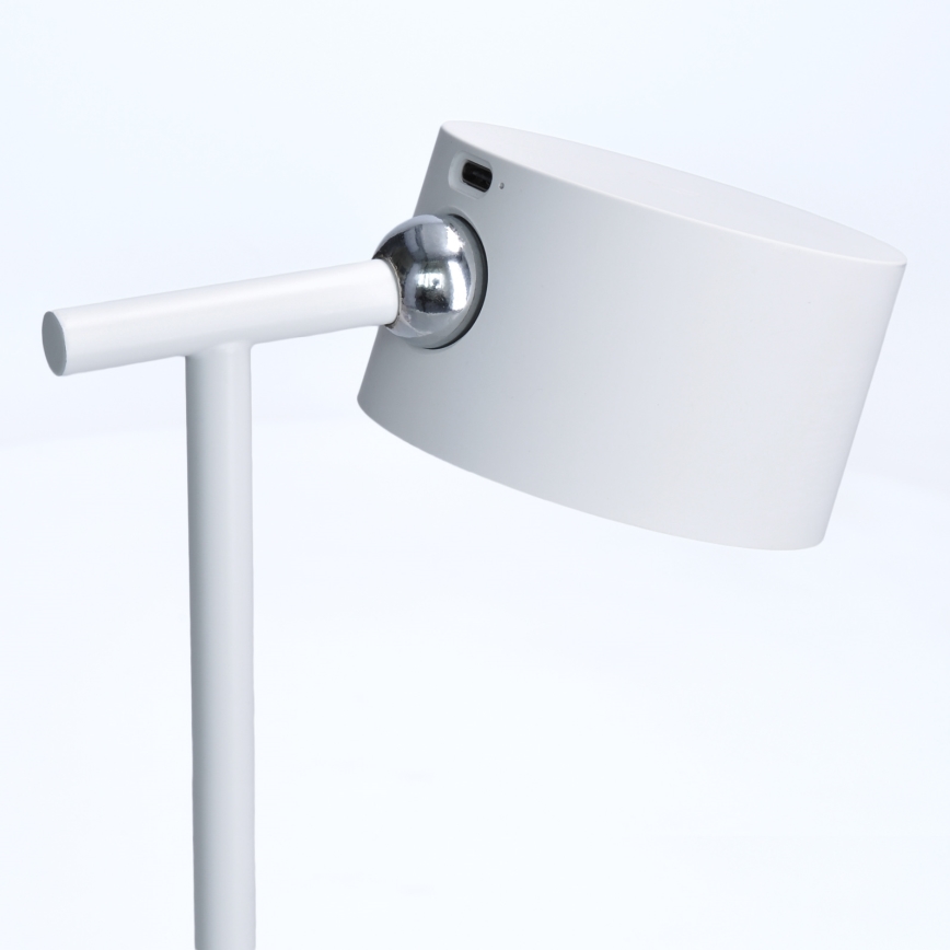 LED lampe m. touch-funktion dæmpbar og genopladelig 3-i-1 LED/4W/2000 mAh 3000/4000/6500K hvid