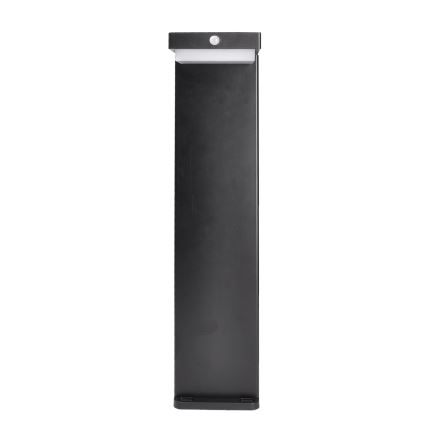 LED solcellelampe med bevægelsessensor PALERMO LED/5W/2000 mAh IP54 sort