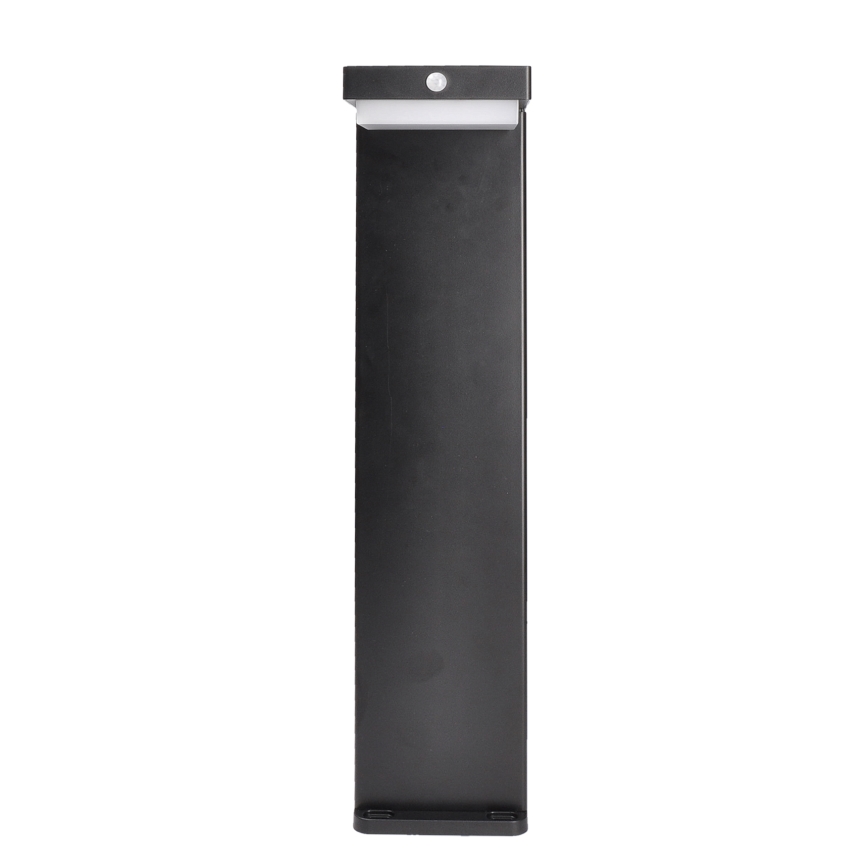 LED solcellelampe med bevægelsessensor PALERMO LED/5W/2000 mAh IP54 sort