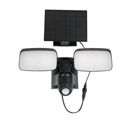 LED solcelle-reflektor med sensor LED/9W/3,7V 3600 mAh IP54
