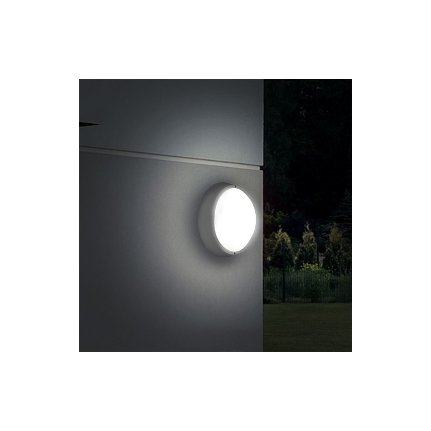 Udendørs LED loftslampe 1xLED/18W/230V  IP65