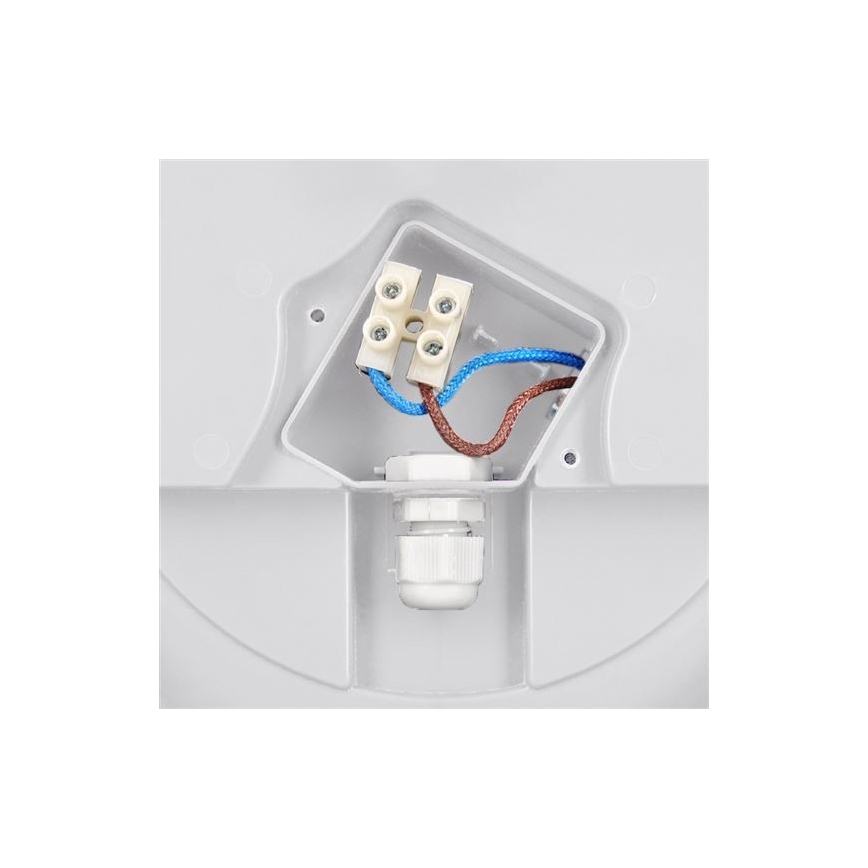 Udendørs LED loftlampe SIENA LED/13W/230V IP54 diameter 17 cm hvid