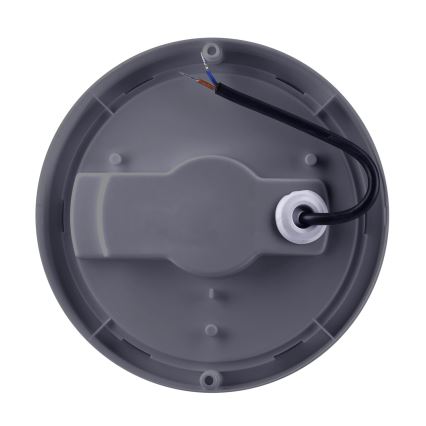 Udendørs LED væglampe LED/20W/230V 4000K IP54 grå rund